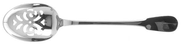 Cluny (Silverplate, 1963) Pierced Solid Serving Spoon