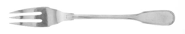 Germain (Sterling) Solid Serving Fork