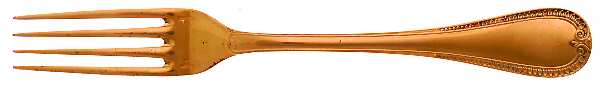 Malmaison-Gold (Gold Electroplate) Fork