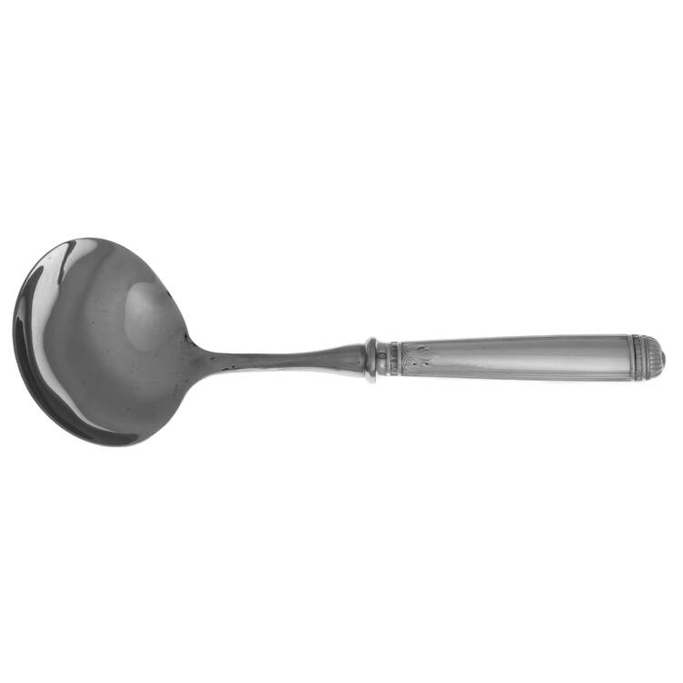 Malmaison (Sterling) Gravy Ladle with No Spout Stainless Bowl HC