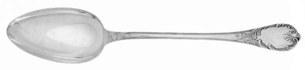 Marly (Silverplate, Satin Handle) Large Solid Serving Spoon