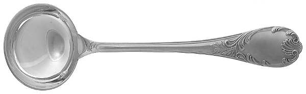 Marly (Silverplate, Satin Handle) Solid Sugar Serving Ladle