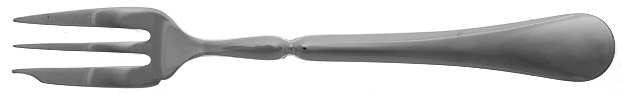 Oasis (Stainless-Glossy) Pastry Fork