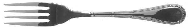 Pastorale (Stainless) Individual Solid Fish Fork