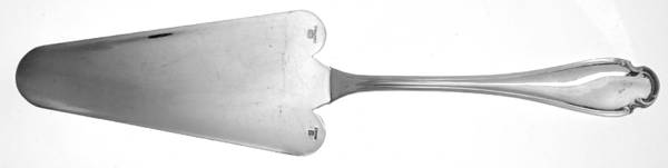 Pompadour (Silverplate) Solid Pie Server