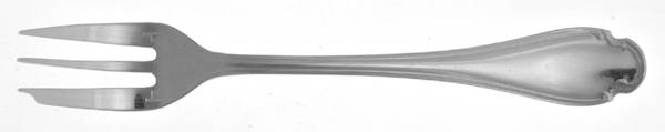 Pompadour (Silverplate) Pastry Fork