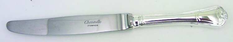 Port Royal (Silverplate) Dessert Knife with Stainless Blade