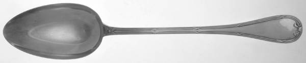 Rubans (Silverplate, 1926) Large Solid Serving Spoon