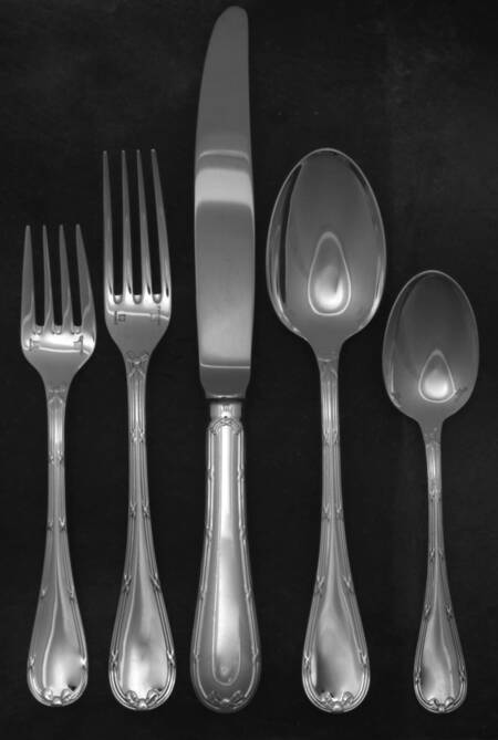 Rubans (Silverplate, 1926) 5 Piece Place Setting