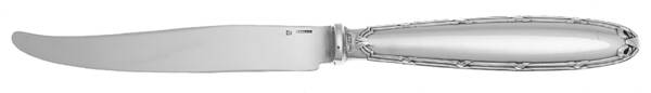 Rubans (Silverplate, 1926) Dessert Knife with Silverplate Blade