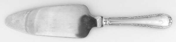 Rubans (Silverplate, 1926) Pie Server with Stainless Blade