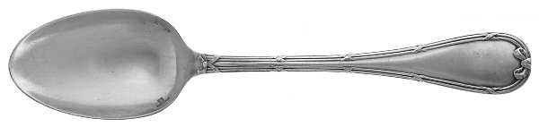 Rubans (Silverplate, 1926) Dessert/Oval Soup Spoon