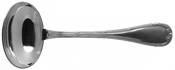 Rubans (Silverplate, 1926) Solid Gravy Ladle