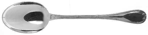 Rubans (Silverplate, 1926) Solid Serving Spoon