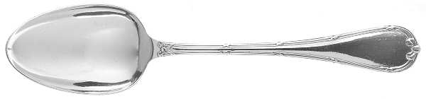 Rubans (Silverplate, 1926) European Place/Oval Soup Spoon