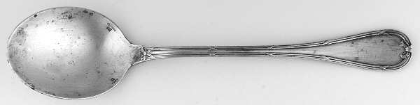 Rubans (Silverplate, 1926) Solid Salad Serving Spoon
