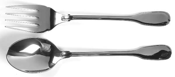 Touraine (Stainless) Solid Serving Set