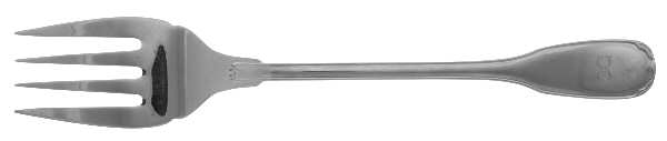 Touraine (Stainless) Solid Serving Fork