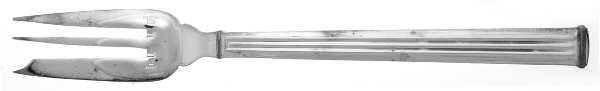 Triade Gold (Silverplate) Solid Serving Fork