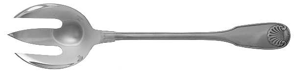 Vendome-Arcantia (Silverplate) Solid Salad Serving Fork