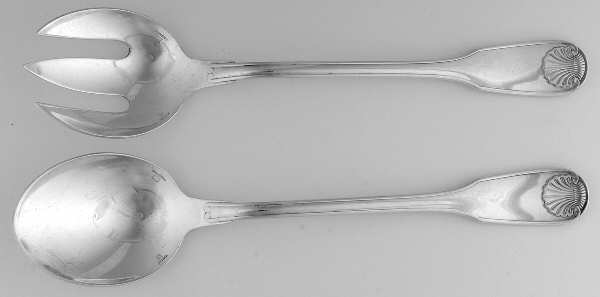 Vendome-Arcantia (Silverplate) (2 Pc) Solid Salad Set