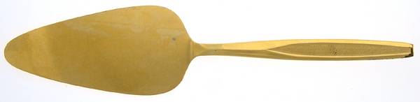 CUD2 (Gold Electroplate) All Stainless Pie Server
