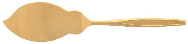 CUD2 (Gold Electroplate) Solid Ice Cream Slicer