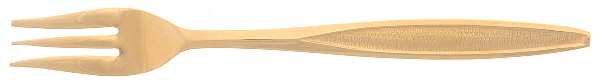 CUD2 (Gold Electroplate) Cocktail/Seafood Fork