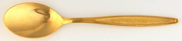 CUD2 (Gold Electroplate) Teaspoon