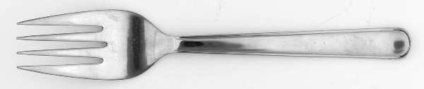 Alto (Stainless) Medium Solid Cold Meat Serving Fork by Cuisinart Flatware