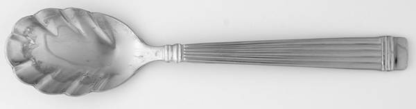 Arcadia (Stainless) Sugar Shell Spoon by Cuisinart Flatware