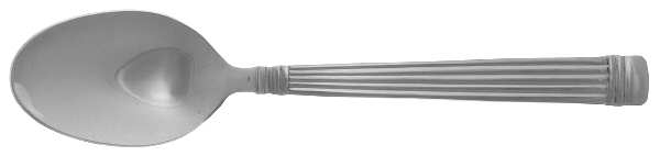 Arcadia (Stainless) Place/Oval Soup Spoon by Cuisinart Flatware