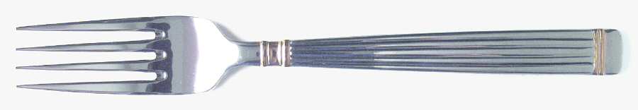 Arcadia-Gold (Stainless, Gold Accent) Fork