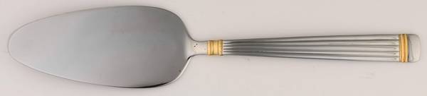 Arcadia-Gold (Stainless, Gold Accent) All Stainless Pie Server