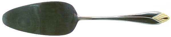 Concord-Gold Accent (Stainless, Gold Accent) All Stainless Pie Server