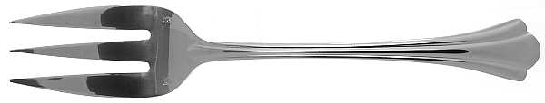 Fairfield (Stainless) Medium Solid Cold Meat Serving Fork