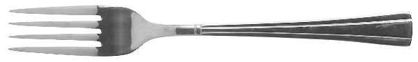 Geo (Stainless, Glossy) Individual Salad Fork