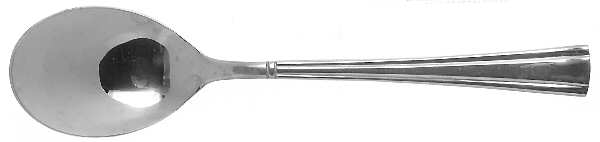 Geo (Stainless, Glossy) Sugar Spoon
