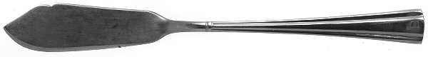 Geo (Stainless, Glossy) Flat Handle Master Butter Knife