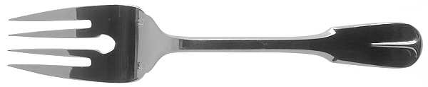 Westport (Stainless) Large Solid Cold Meat Serving Fork