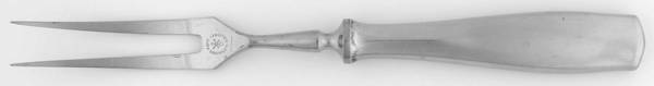 2716 (STAINLESS) Small Steak Carving Fork with Stainless Prongs