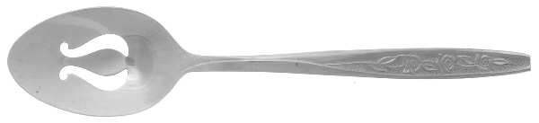 CUS1 (STAINLESS) Pierced Tablespoon (Serving Spoon)