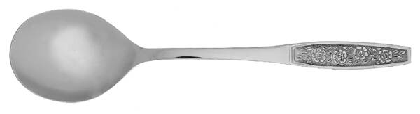 CUS10 (STAINLESS) Round Bowl Soup Spoon (Cream Soup) HC