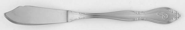 CUS11 (Stainless) Flat Handle Master Butter Knife