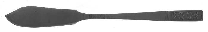 CUS3 (STAINLESS) Flat Handle Master Butter Knife