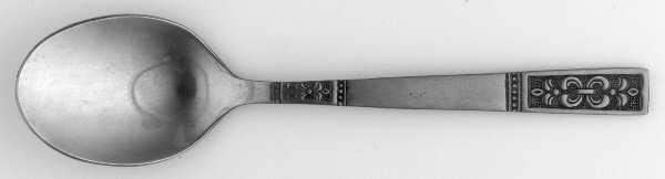 CUS3 (STAINLESS) Straight Handle Baby Spoon