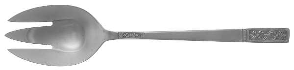 CUS3 (STAINLESS) Medium Solid Cold Meat Serving Fork