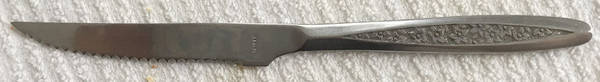 CUS5 (STAINLESS) Individual Solid Handle Steak Knife