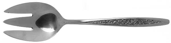 CUS5 (STAINLESS) Small Solid Cold Meat Serving Fork