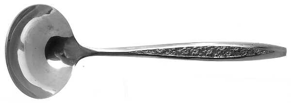CUS5 (STAINLESS) Solid Gravy Ladle